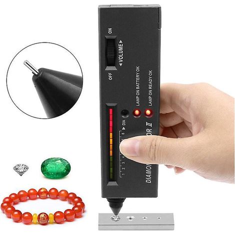 Hochpräziser Professioneller Diamanttester, Edelsteinauswahl Ii, Led-anzeige, Schmuckprüfgerät