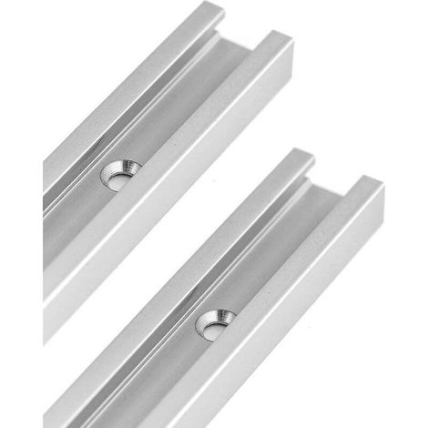 2 Stück 300 Mm Aluminium-t-nut-schienen, Gehrungsschienen Für Tischkreissägen, Oberfräsen Und Holzbearbeitungswerkzeuge, 19 X 9,5 Mm, Sonstige Werkzeuge