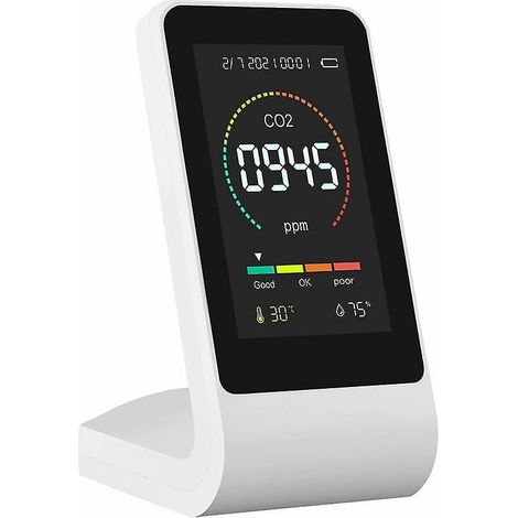 Co2-detektor Für Innenräume, Kohlendioxid-co2-detektor, Co2-messgerät Für Die Raumluft, Co2-detektor Für Büros, Fitnessstudios Usw.
