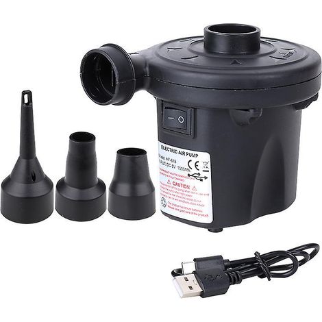 Elektrische Usb-luftpumpe, Schwimmbadpumpe Mit Düsen Für Outdoor-aktivitäten Wie Camping, Zuhause Und Auto