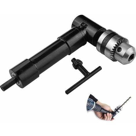 Winkelbohrer-befestigungsbit, 1500 U/min Aluminiumkopf, 3/8" 90°-bohrfutter-schlüsseladapter, 8-mm-sechskantschaft Für Zubehör