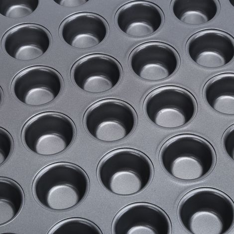 48-teiliges Antihaftbeschichtetes, Rundes Mini-muffin-backblech Zum Backen Und Für Gebäckherstellung
