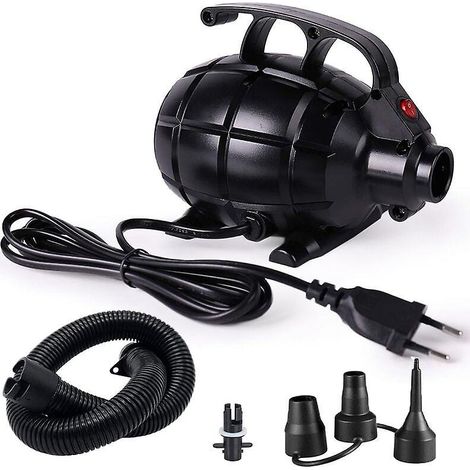 Tragbare Elektrische Luftpumpe Mit 220 V Und 600 W Leistung Für Luftmatratzen, Airtracks Und Gymnastikmatten.