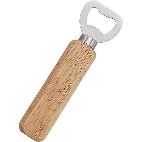 Personalisierter Flaschenöffner Mit Holzgriff. Perfekt Für Geburtstag, Vatertag, Weihnachten, Jahrestag Oder Valentinstag. Ein Tolles Geschenk Für Ihn, Sohn, Bruder Oder Kind.
