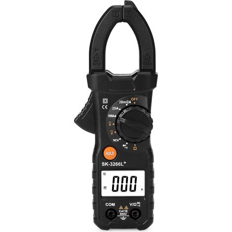 Stromzange, 6000-count-amperemeter, Professionelles Digitalmultimeter Mit Automatischer Bereichswahl, Ncv-strommessung (cm02a)