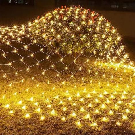 Dekorative Lichterkette 3x3m 320 Leds, Party- & Weihnachtsbeleuchtung, Terrassenbeleuchtung - Ip44 Wasserdicht