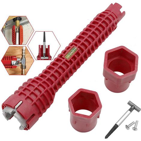 8-in-1 Cl Kit Cl Sanitär-wasserrohrwerkzeug Wasserhahn-installateur