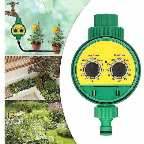 Automatischer Bewässerungstimer (1 Stück), Intelligenter Digitaler Timer Für Gartenschlauch Und Wasserhahn, Steuerung Für Gartenbewässerungssysteme, D