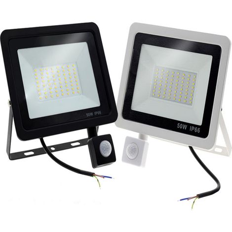 Für Beleuchtung Und Ambiente - 1er-pack - 100-w-led-flutlicht Mit Bewegungsmelder (100 W, 66)