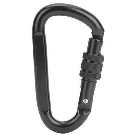 Kletterkarabiner, 30 Kn Kohlenstoffstahl, Für Den Outdoor-einsatz, Robuste Ausführung, Bergsteigerkarabiner, Hauptsicherungskarabiner, Sicherheitsschlaufe