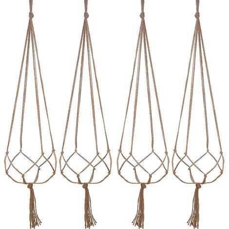 Stück Seile – 80 Cm Lange Aufhängeschnüre Für Zimmer- Und Gartenpflanzen Und Blumen