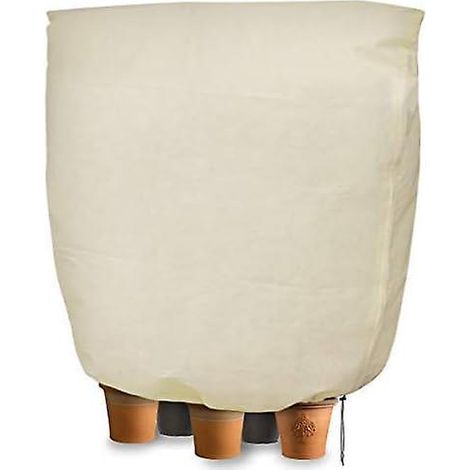 Winterliche Pflanzenabdeckung (240 X 200 Cm) Vliesstoff 80 G/m² Frostschutz Für Topfpflanzen Und Rosen