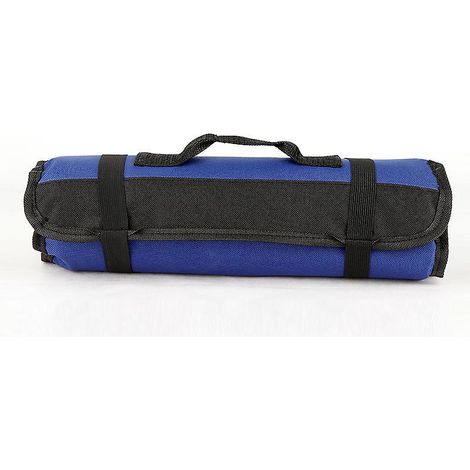 Werkzeugloser Schraubendreher (blau), Zange, Rollfächer, Organizer, Aufrollbare Canvas-tasche Für Herren, Klein