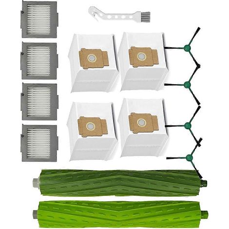 15 Pour Max 705 Vac/plus 504 Vac Sweeping Machine Accessoires Main Side Brosse Filtre Dust Bags