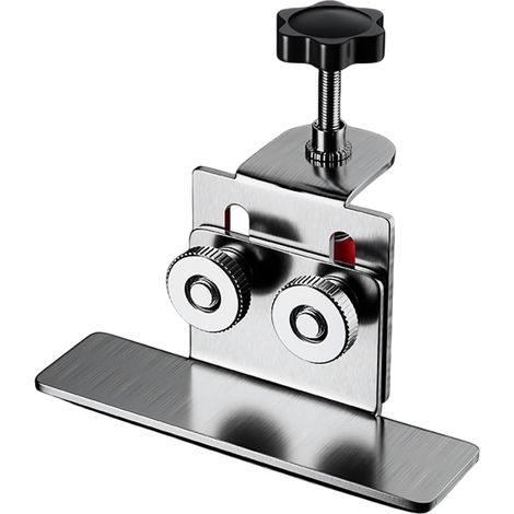 Cabinet Door Jig, Heavy-duty Hinge Jig, Multifunctional Woodworking Alignment Tool, Precision Positioning Supplies For Furniture Maintenance And Installation, 7.09x5.91x1.18 Inches