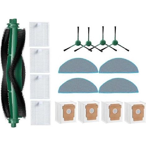 Lot De 17 Pièces Pour 3irobot Roomba 104 Combo / 105 Vac / 105 Combo / 105 Combo+ / Q052 Sweeping Machine Accessoires