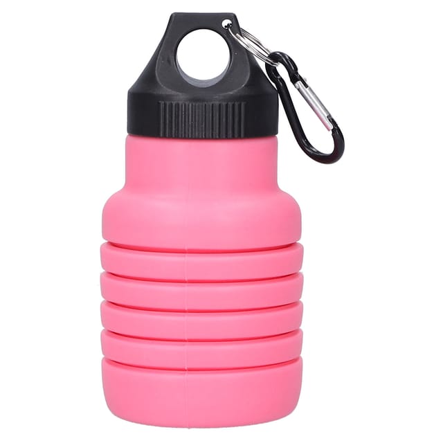500-ml-falt-silikon-wasserflasche Mit Kunststoffverschluss Für Unterwegs