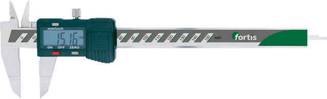 Messschieber Wellennut Digital 150/0,01mm Fortis