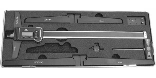 Tiefenmessschieber-set Digital 300mm Leichtbau Fortis
