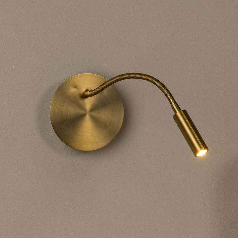 [gebraucht] B-ware Led-akkuwandspot Jolijn Gold Matt 11 Cm Mit Flexarm Und Magnet Lucide