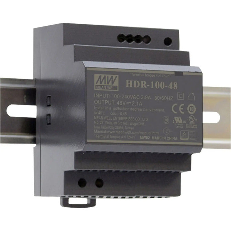 [gebraucht] B-ware Mean Well Netzteil Stromversorgung Hutschienen-netzteil Din-rail Getaktet 48 Vdc