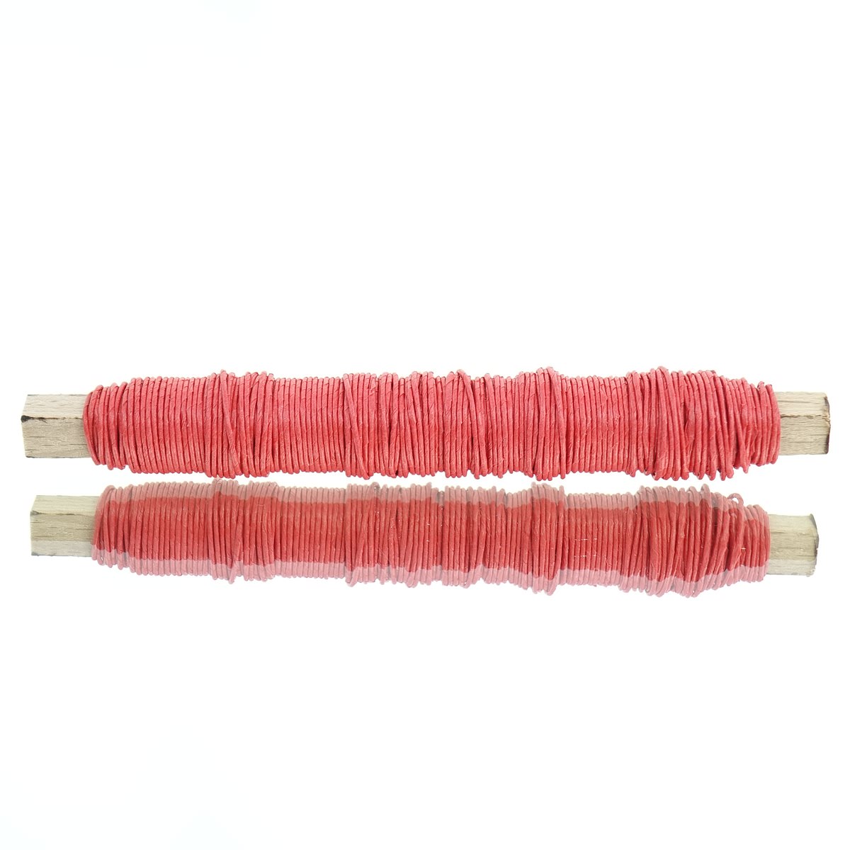 H & R Bastel - Papierwickeldraht Rot Ø 0,8 Mm - 22 Meter