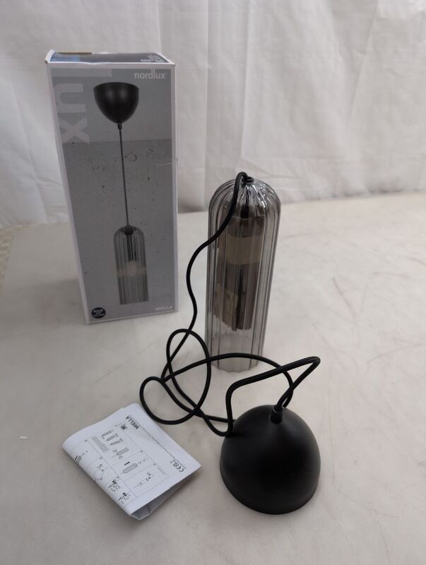 [gebraucht] B-ware Nordlux Hängeleuchte Miella Led Pendelleuchte Lampe Dimmbar Rauchgrau Schwarz