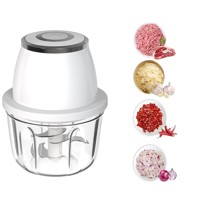 Elektrischer Mini-zerkleinerer, Kleiner Mixer Für Knoblauch, Teer, Pfeffer Und Gewürze, Usb-aufladbar, 350 Ml