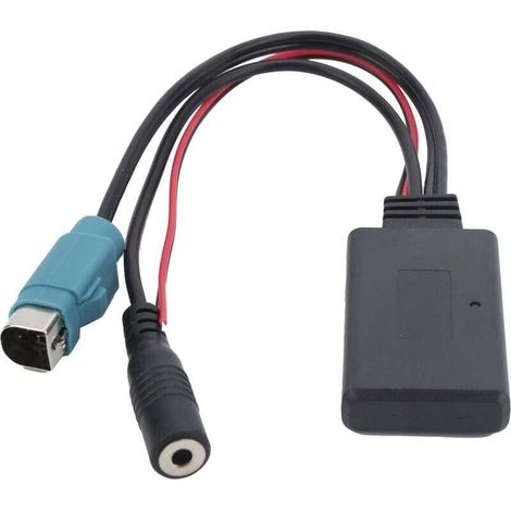 Kit Bluetooth 5.0 Für Auto Mit Aux-anschluss Und Mikrofonkabel (59,1 Zoll) Passend Für Alpine Kce-236b / Cda-9852 / E