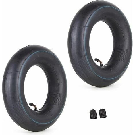 Rasenmäher-rad Und Schlauch- 2er-pack Schlauch 4,00/3,50-6 350/400-6 3.50-6 4.00-6 4.10-6 Mit Gebogenem Ventilschaft Tr87 Ersatz Für Handwagen Rasenmäher Anhänger