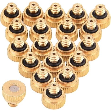 20er-pack Messing-nebelventile, Außenkühlsystem, 0,012-zoll-düse