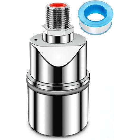 Schwimmerventil 1/2" Für Pool-wassertank – Automatische Wasserstandskontrollventil – Edelstahl 304, Niedrigwasserstand, Automatische Füllschwimmerventil
