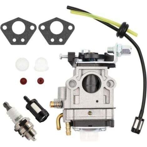 Vergaser Für Freischneider 52cc 49cc 43cc Carb Kit Mit Dichtung, Schlauch, Zündkerze Und Kraftstofffilter. Vergaser Für Freischneider-