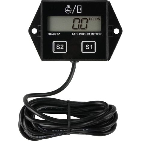 Promotion, Digitale Stunden-zähler-tachometer, Wartungserinnerung, Austauschbare Batterie, Automatische Abschaltung, Verwendung Für Rasenmäher Ztr Traktor-generator Marine Atv Schneemobil E