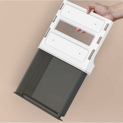 Selbstklebende Schubladen Zur Aufbewahrung, Versteckte Schublade Unter Dem Tisch, Tischunterseiten-aufbewahrungsbox (schwarz Transparent)