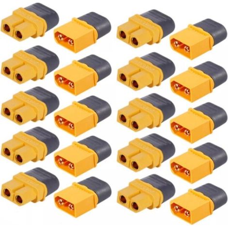 10 Paar Xt60-stecker, Männlich/weiblich, Set, Xt60h-gehäusesteckverbinder