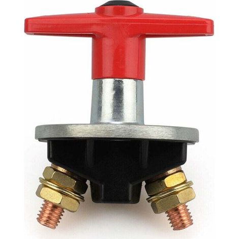 Unterbrechungsschalter, Isolator Für Batterietrennung, 12v-60v 200a Universeller Batterie-trennschalter Mit Schlüssel Für Autos, Auto-batterieisolator, Notabschalter Für Fahrzeuge, B