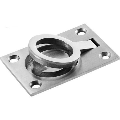 Set Aus 2 Schottklappenverschlüssen, Dunkles Edelstahl-schrankdesign Für Yacht, Bootsgriff Für Schottklappe, 50x40mm