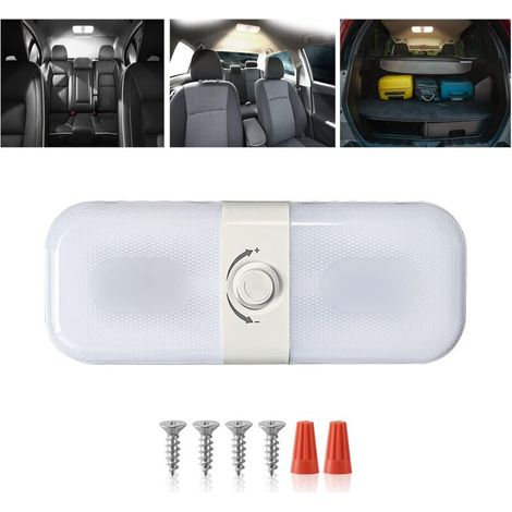 Led-innenbeleuchtung 12 V – Dimmbare Innenbeleuchtung Mit Dc 12–24 V In Weiß, Gelb Und Warmweiß, 120 Leds Mit Schalter