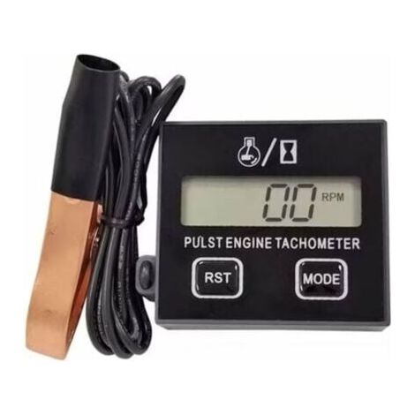 Induktiver Tachometer, 2-takt-digitaltachometer, Digitaler Induktiver Drehzahlmesser Für Motorsägen, Rasenmäher Und Motorräder, Austauschbare Batterie