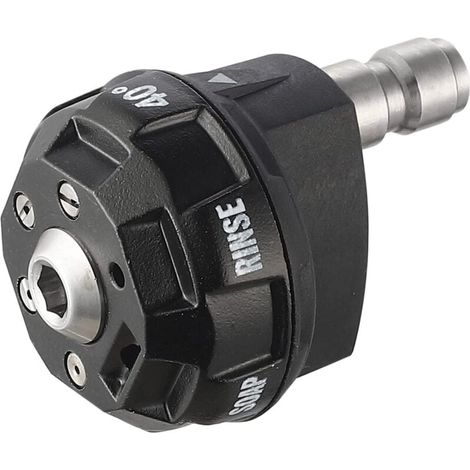 Hochdruckreiniger-düse 4000 Psi, Steckverbinder 1/4 Zoll, Schwarz