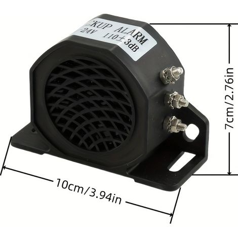 Rückfahrwarner 12–24 V Dc – Rückwärtsfahralarm Mit 3 Tönen, 110 Db Für Pkw, Lkw Und Schwere Nutzfahrzeuge