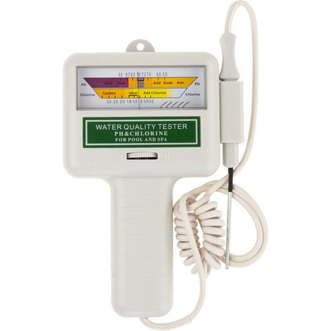 Digitales Wasser-testgerät – Chlormesser Und Ph-meter, Präzise Messung Für Pools Und Haushaltswasser, Batteriebetrieben