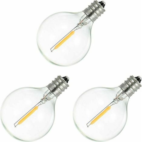 Spezielle Warmweiß-lampen, 3er-pack, Ac220-230v 1w E12 G40