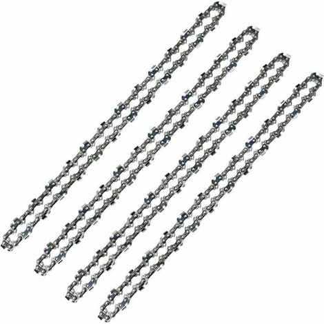 Ist Es Wirklich So Nützlich Kette Für Motorsäge, 52 Glieder, Teilung 3/8" Lp, Dicke 050" (1,3 Mm), Geringe Rückschlagneigung, Satz Aus 4 Sägeketten Mit 52 Antriebsgliede, Passend Für Schiene Mit 14" (