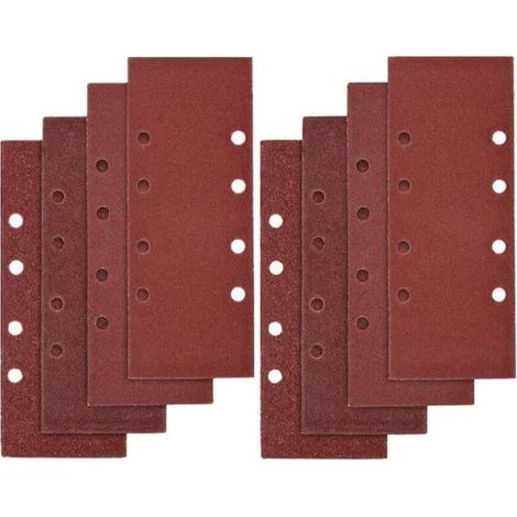 40 Blatt Schleifpapier 93x185 Mm, Geeignet Für 8-loch-körnung P40, P60, P80, P100