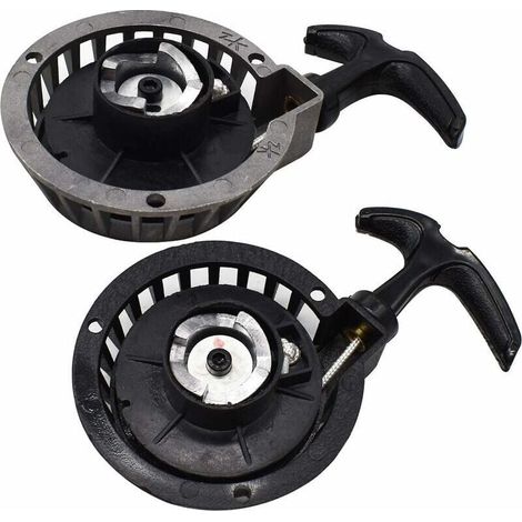 Leichtstart-seilzug, Tianer 2 Stück Mini-startseilzug Aus Legierung, Rückzug-starter, Leichtgängiger Seilzugstarter, Passend Für 2-takt-taschenmotorräder Mit 49cc, Minimoto, Atv Und Quads.