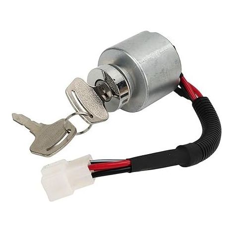 Zündschalter Des Motors, Zündschloss Mit 2 Schlüsseln, Anlasserschalter, 66101 55200 Passend Für Kubota Bx1500d Bx1800d