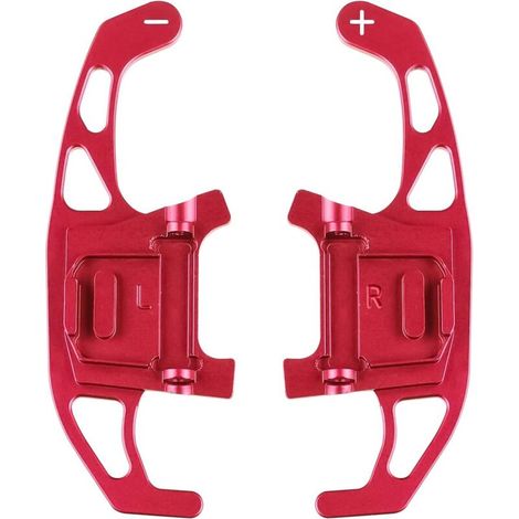 2er-set Schaltpaddel Aus Aluminiumlegierung Für Vw Golf Gti R R-line Gtd Gte Mk7 7 Polo Gti 2014-2019 (rot)