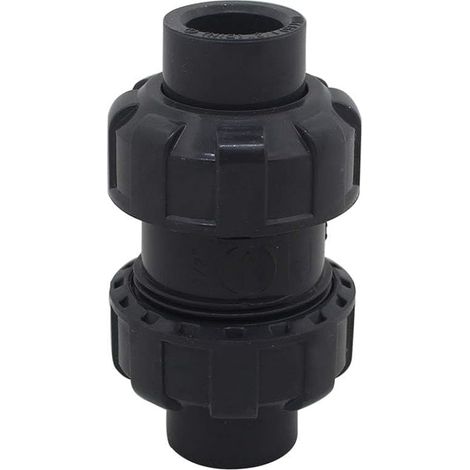 Kugelrückschlagventil 20 25 32 40 50 63mm Pool-rückschlagventil Pvc Absperrventil Rückschlagventil (innendurchmesser 25mm)